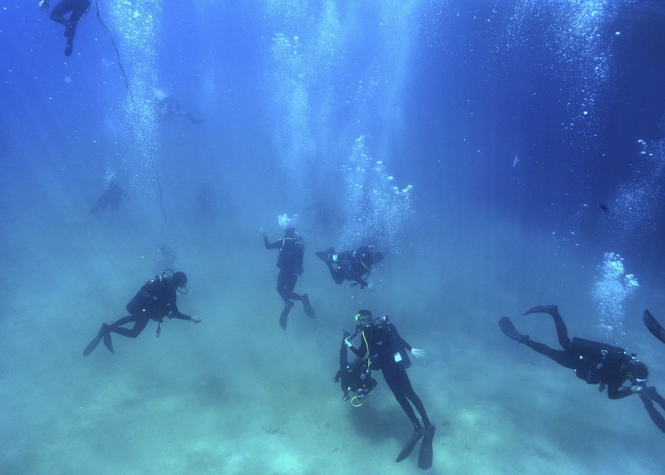 U.S. Sailors assigned to Explosive